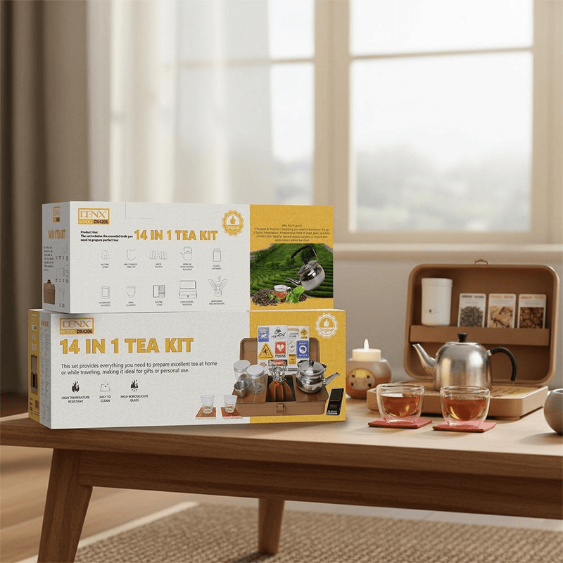 Denx – 14 in 1 Tea Kit Set